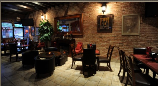 Milano Cafe dining area